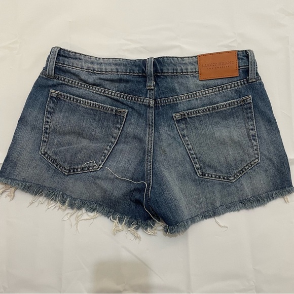 👖 Lucky Brand Cut-Off Denim Shorts – Women’s Size 8/29 👖 - Picture 6 of 12